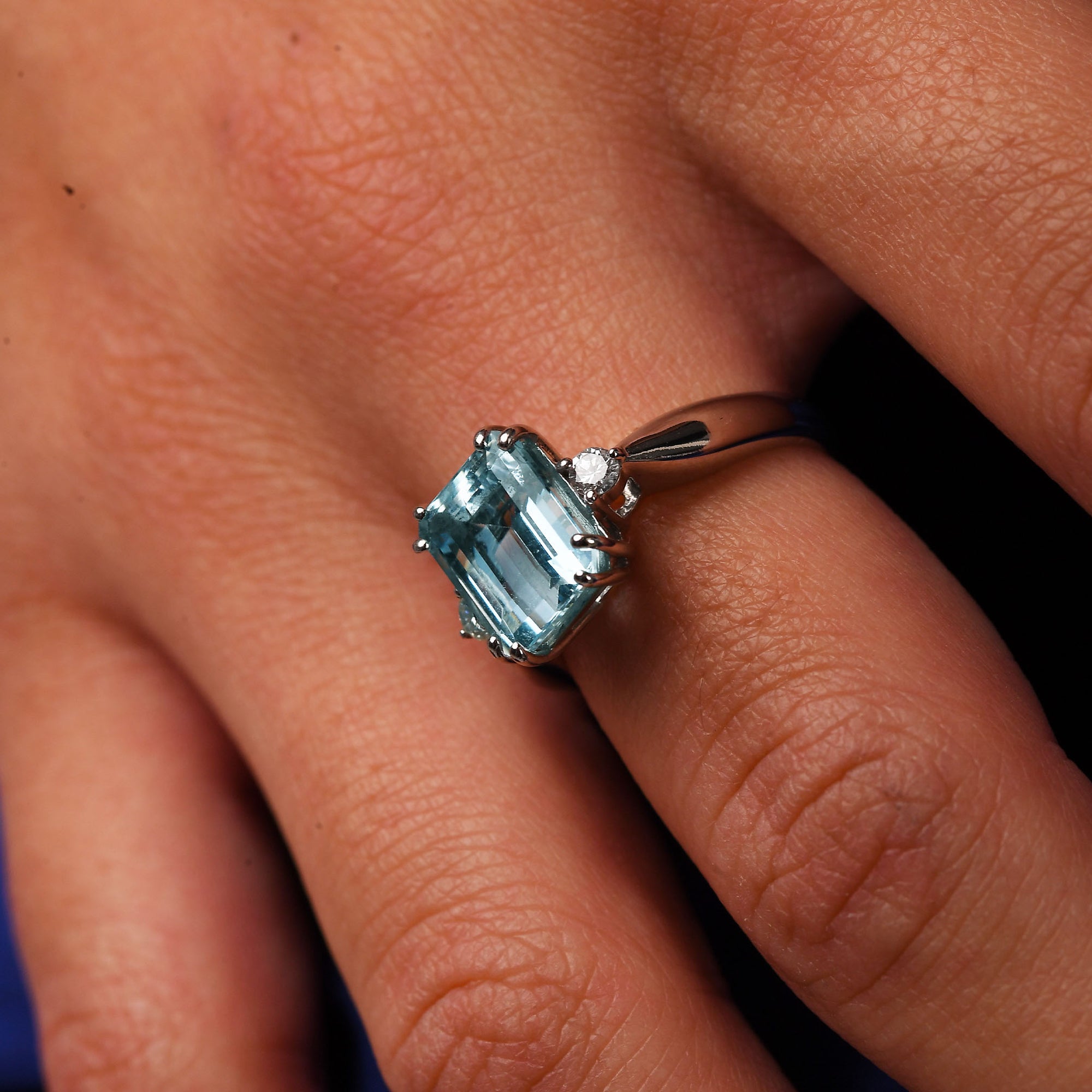 Anello Acquamarina (1347)