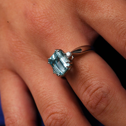 Anello Acquamarina (1347)