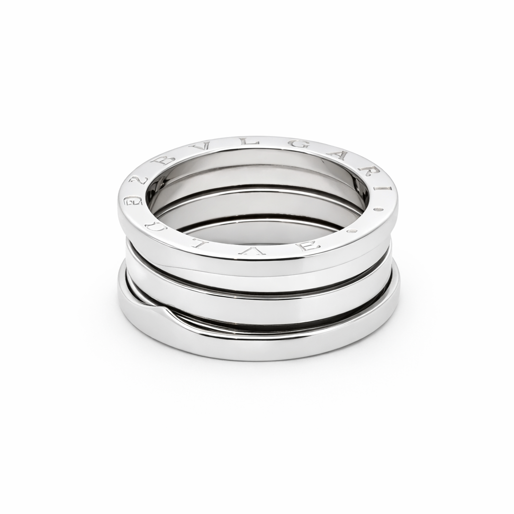 Anello Bulgari BZ1 in oro bianco (1946)