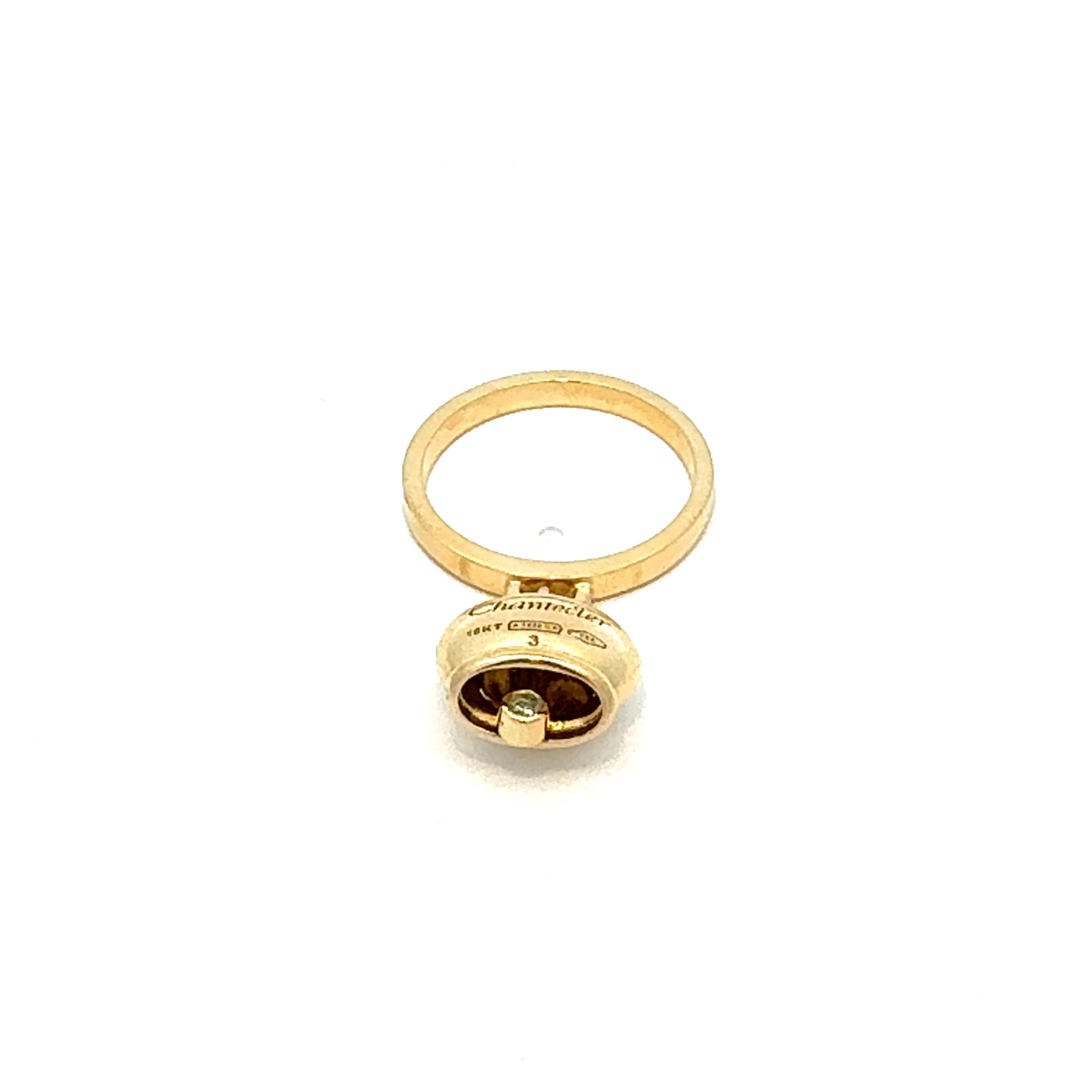 Anello campanella Chantecler in oro giallo (2154)
