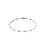 Bracciale in oro bianco e diamanti (2189)