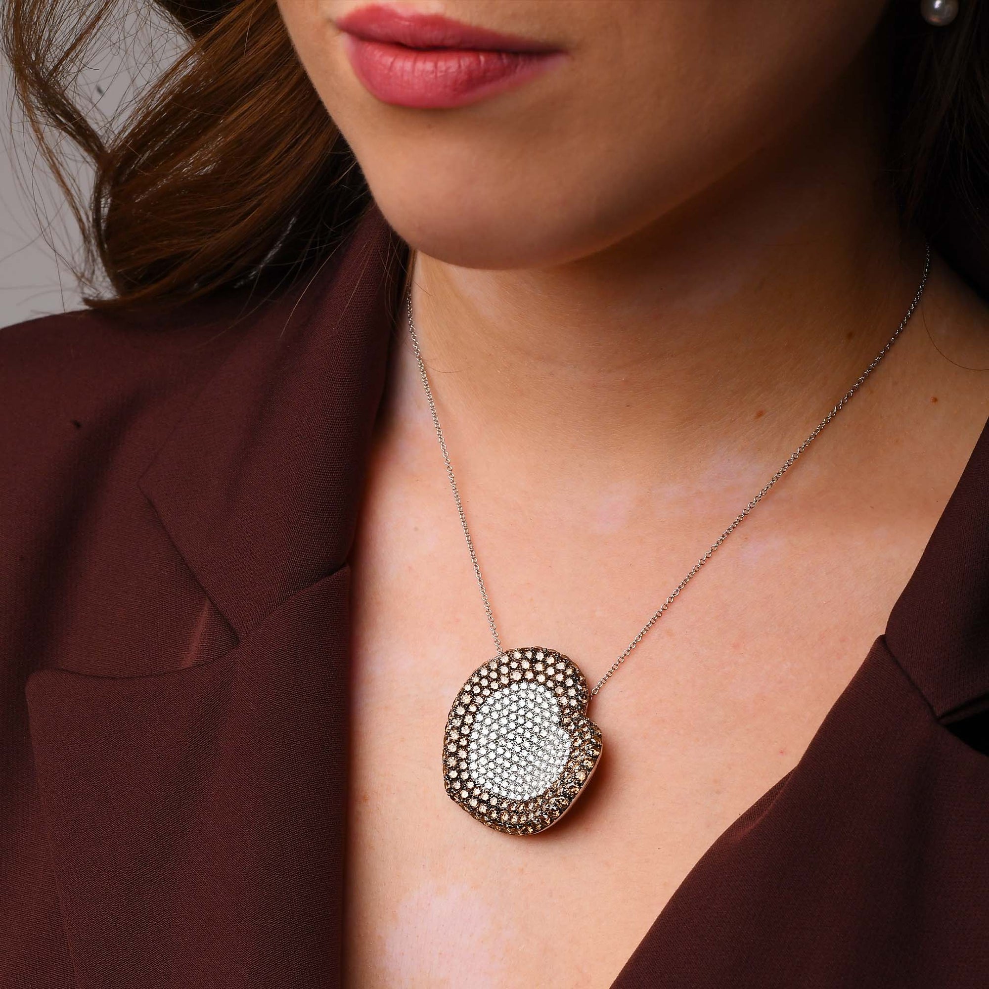 Collana con ciondolo a cuore Pasquale Bruni