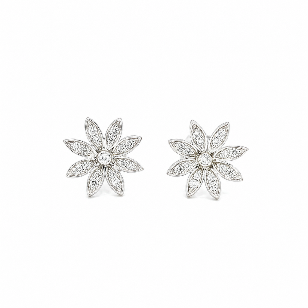 Orecchini in oro bianco (2166)