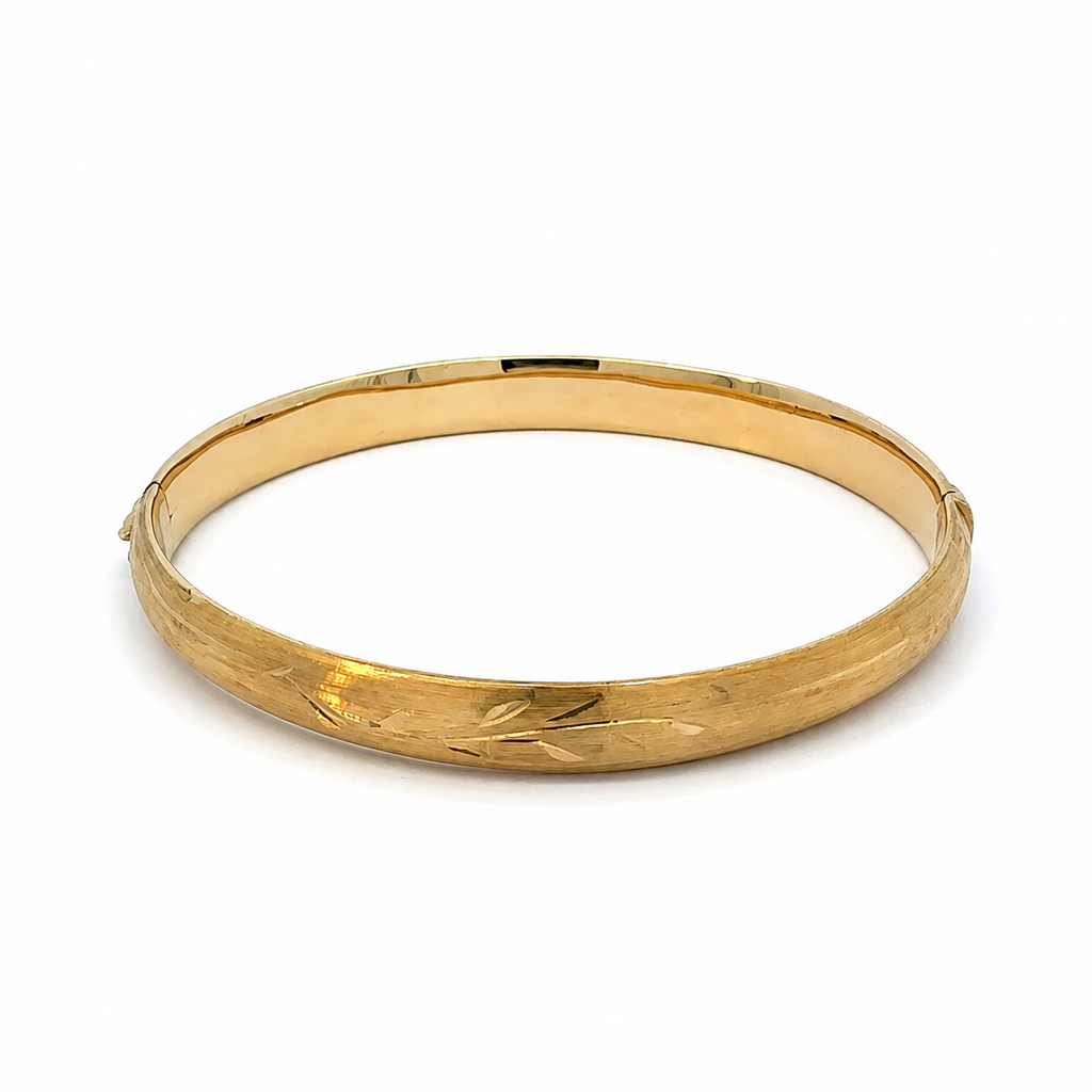 Bracciale rigido in oro giallo  (2128)