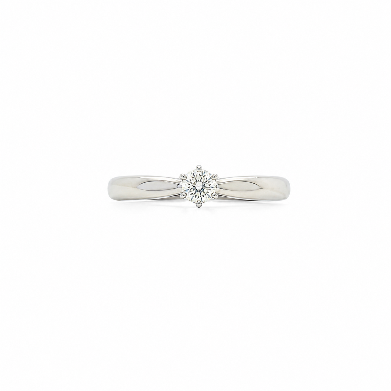 Anello solitario Chimento in oro bianco (2150)