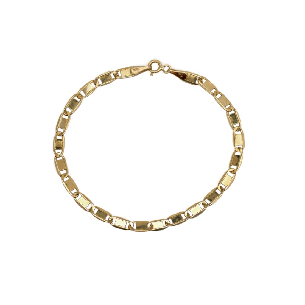 Bracciale in oro giallo a maglia Grafetta (1537)