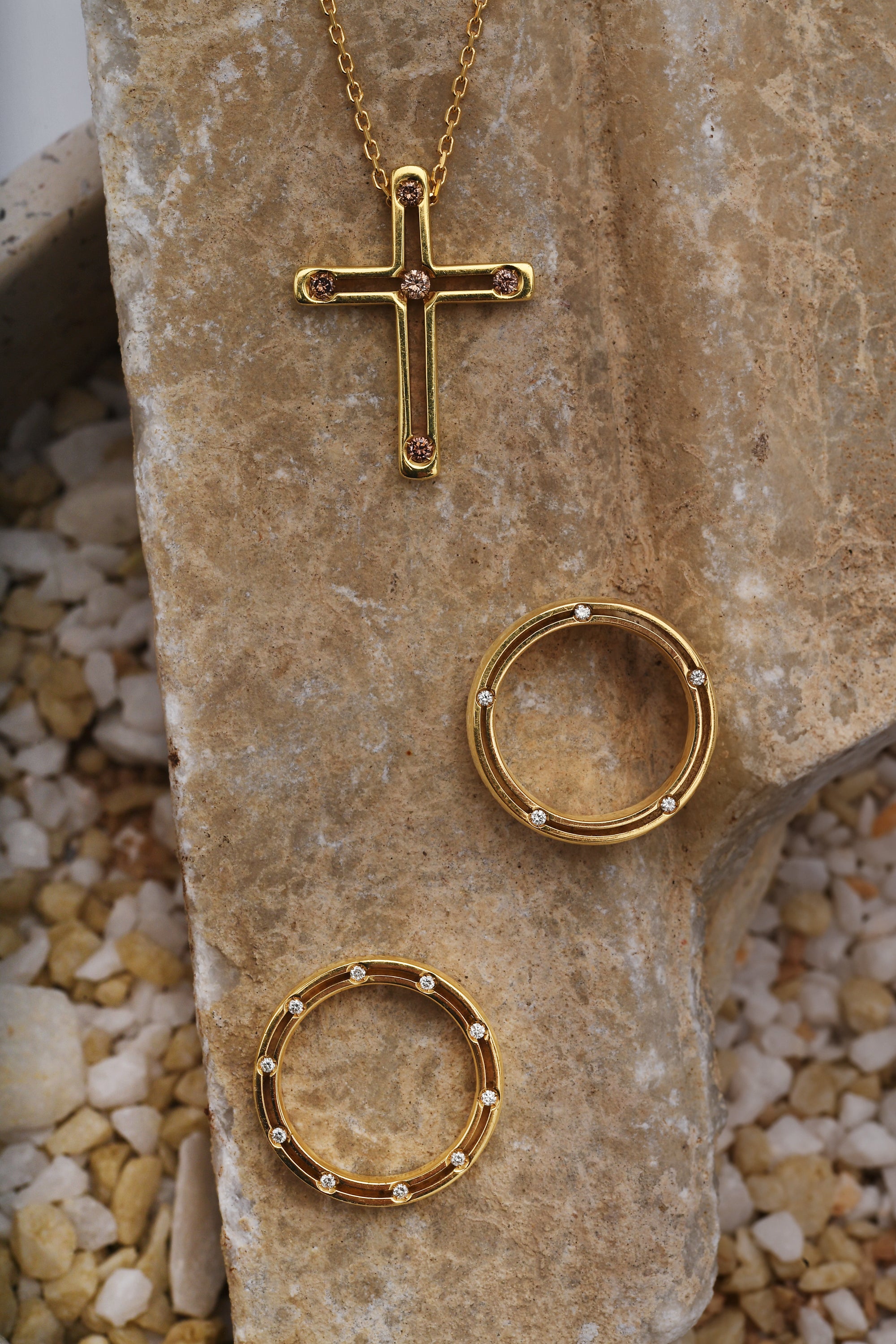 Collana da uomo croce Damiani collezione D-Side