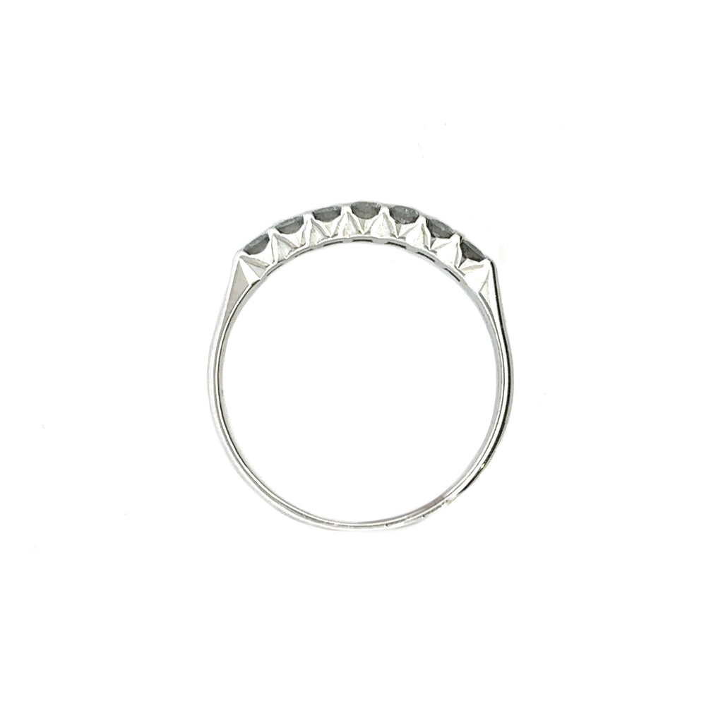 Anello veretta oro bianco (1384)