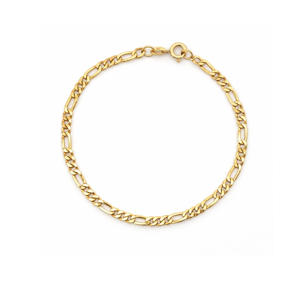 Bracciale in oro giallo maglia Groumette (1366)