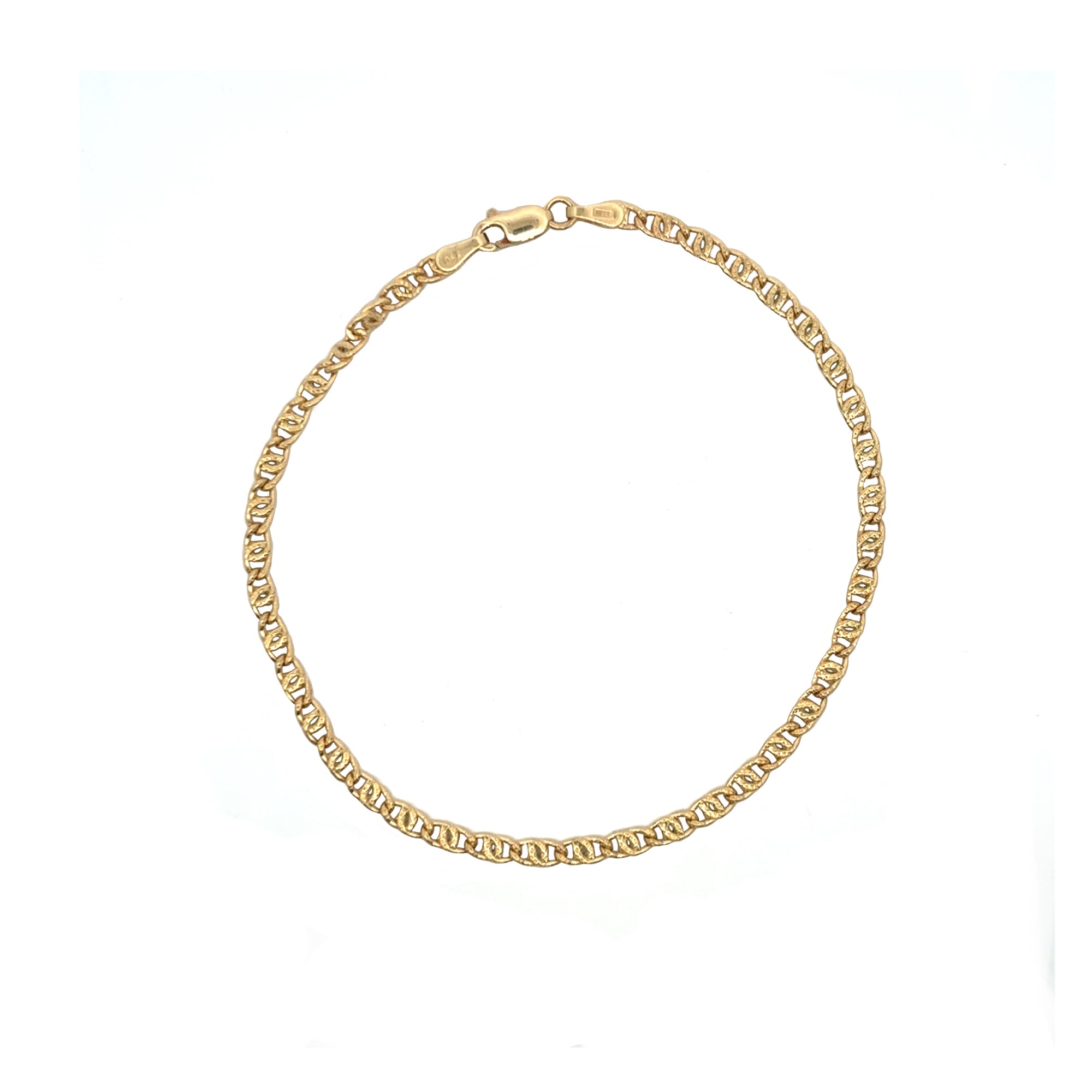 Bracciale in oro giallo groumette (1781)