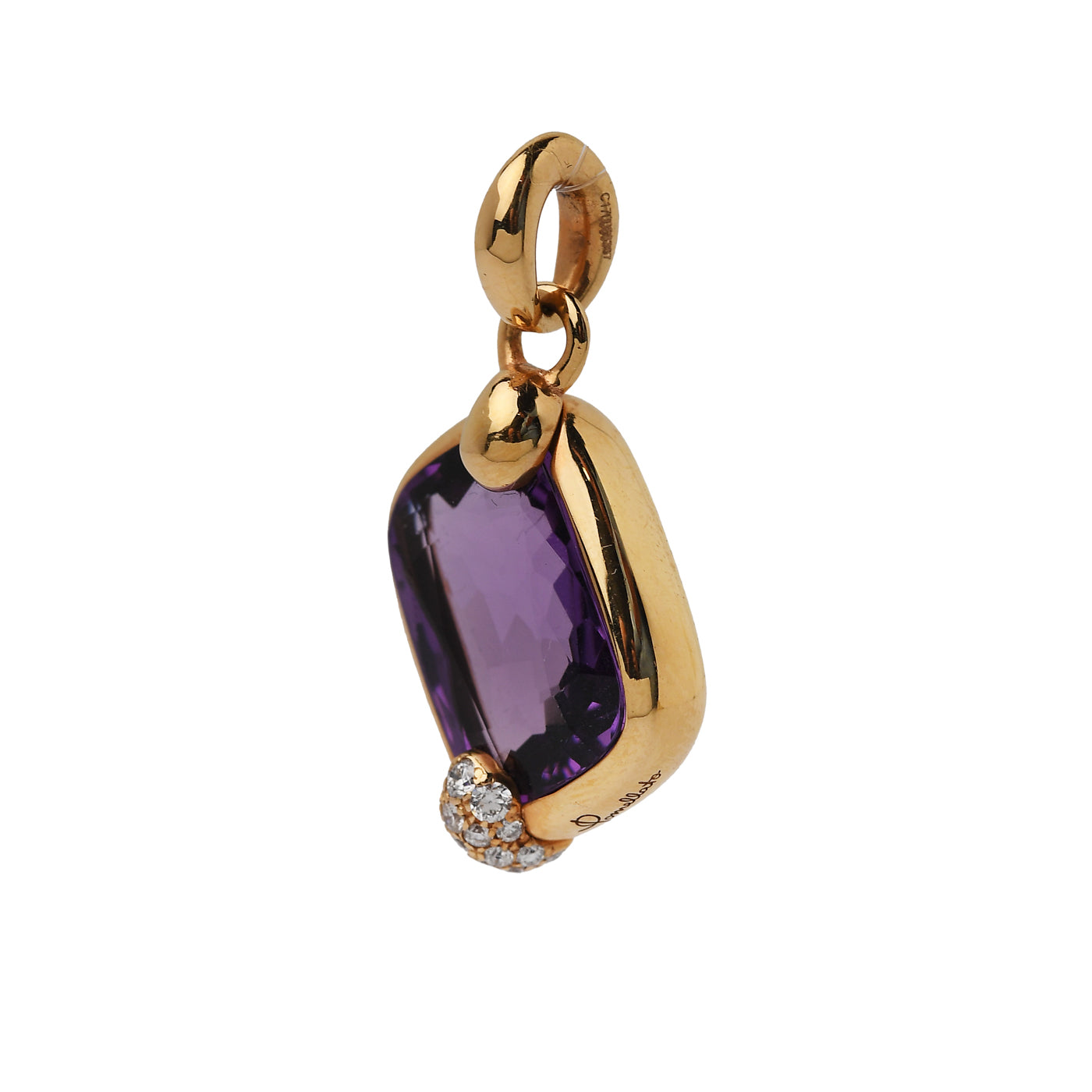 Ciondolo Pomellato Ritratto con ametista e diamanti