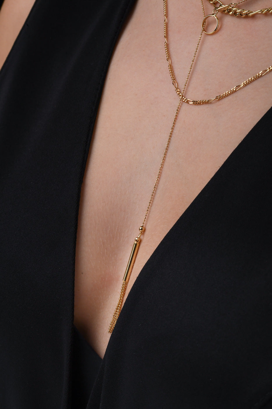 Collana saliscendi in oro giallo (1808)