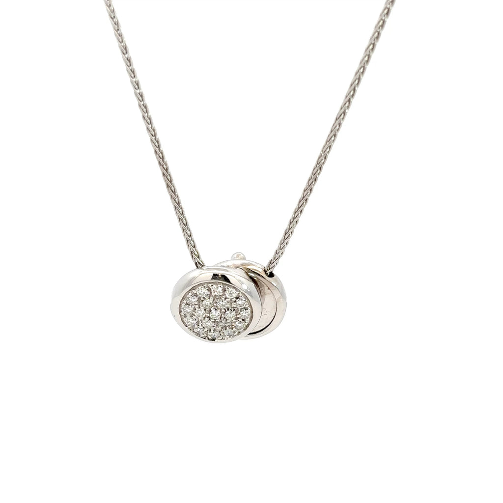 Collana in oro bianco Damiani (1406)