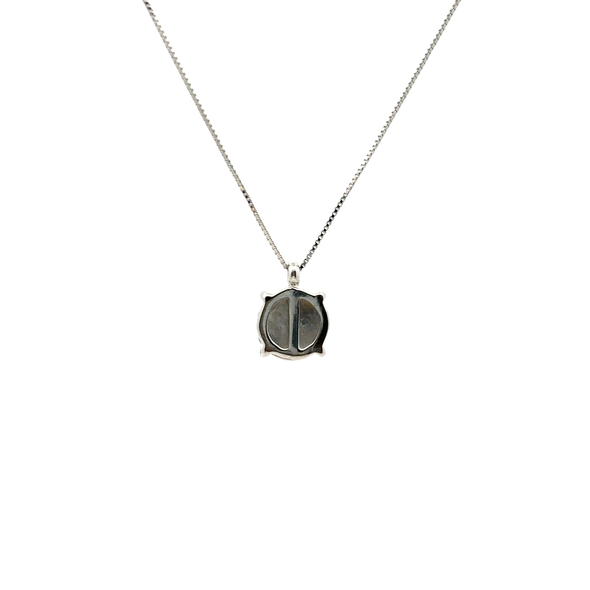 Collana rosetta in oro bianco (1866)