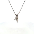 Collana in oro bianco e diamanti (1912)