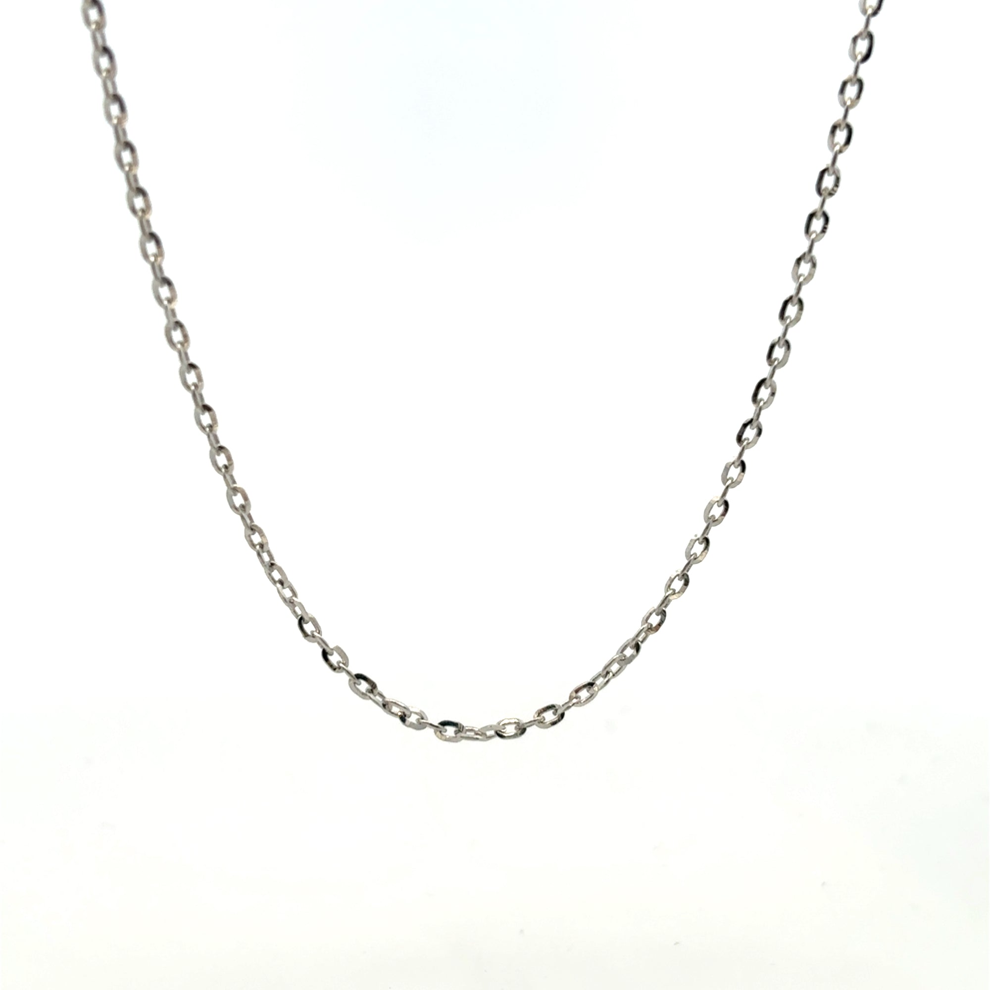 Collana Unoaerre in oro bianco (1527)