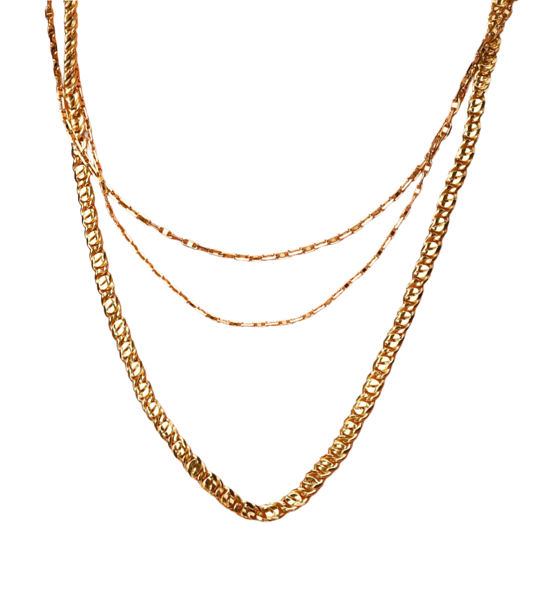 Collana in Oro Giallo Maglia Marina (1836)