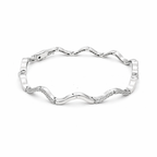 Bracciale in oro bianco e diamanti (2042)