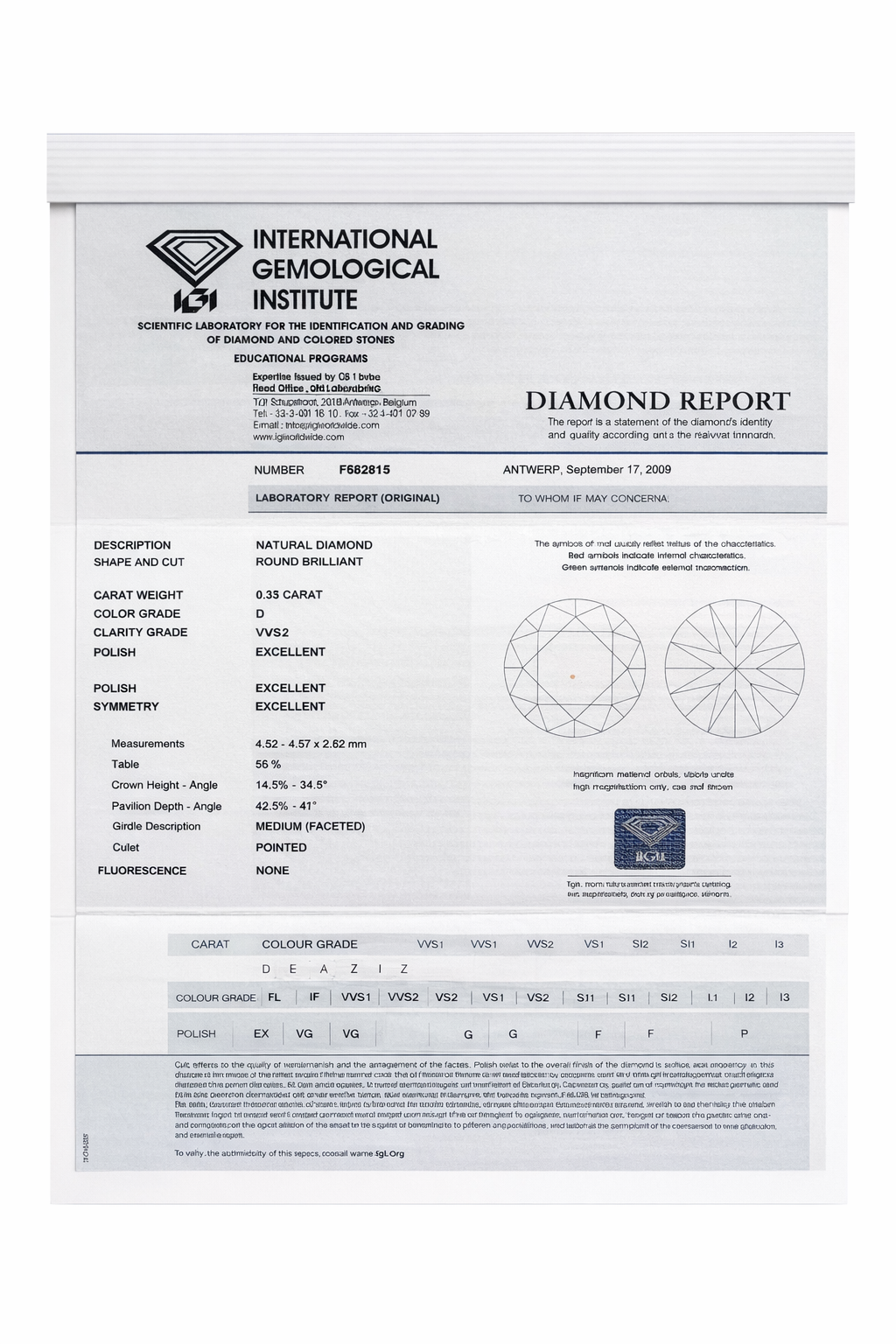 Anello solitario oro bianco e diamante