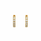 Orecchini in oro bianco e diamanti (2196)