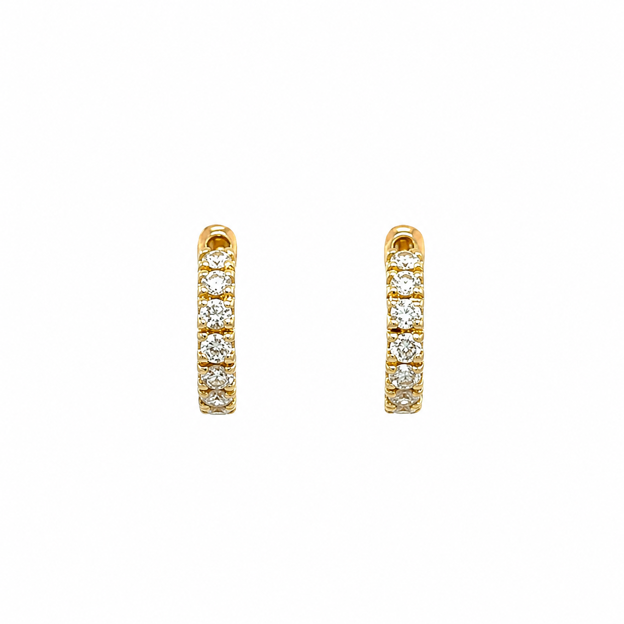 Orecchini in oro bianco e diamanti (2196)