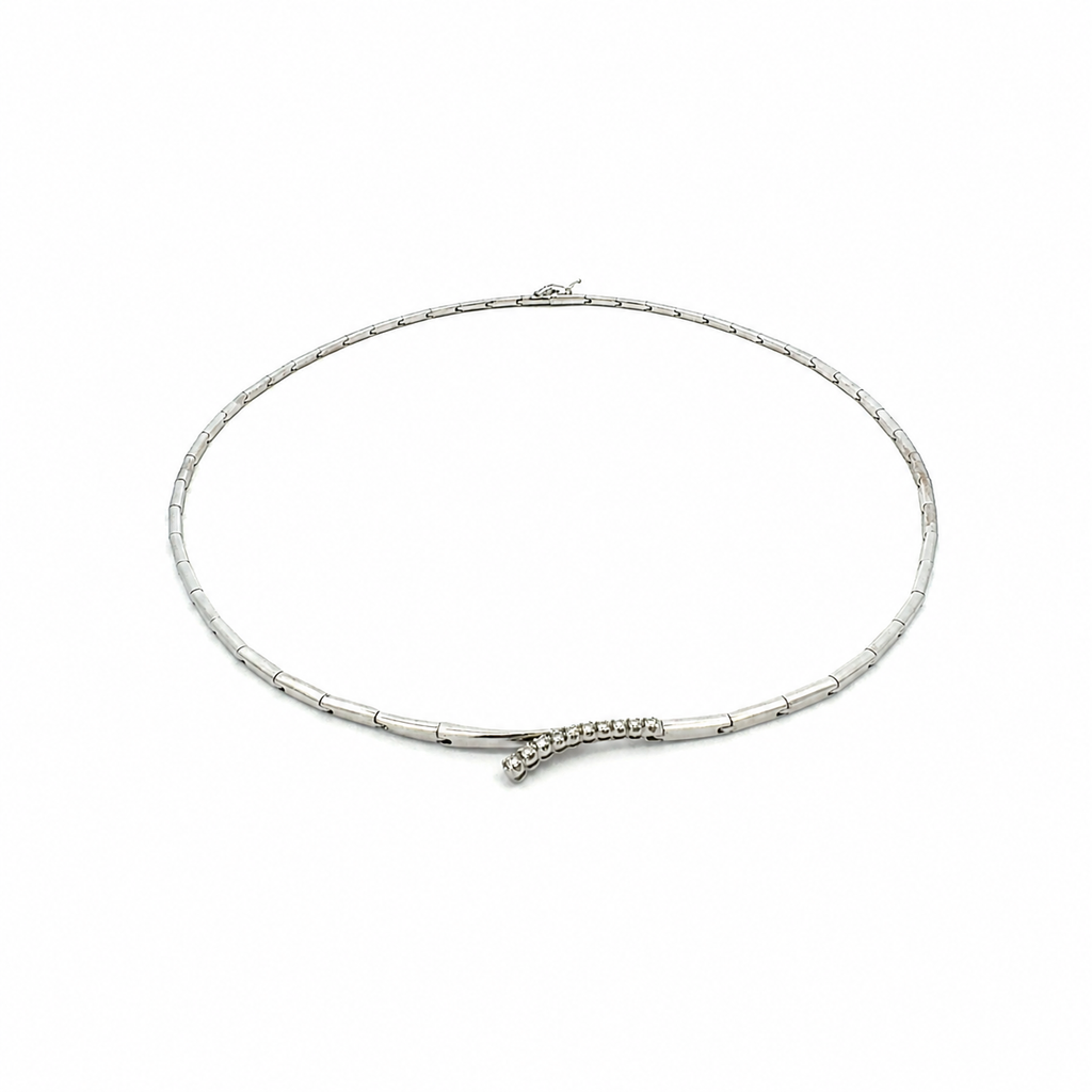 Collana in oro bianco (2156)