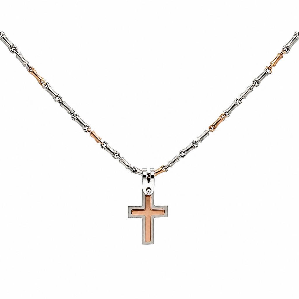 Collana in Oro  Ciondolo Croce (2206)