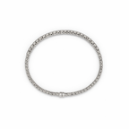 Bracciale in oro bianco semirigido (1955)