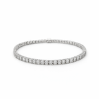 Bracciale in oro bianco semirigido (1955)