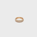 Anello in oro rosa e diamanti (2143)
