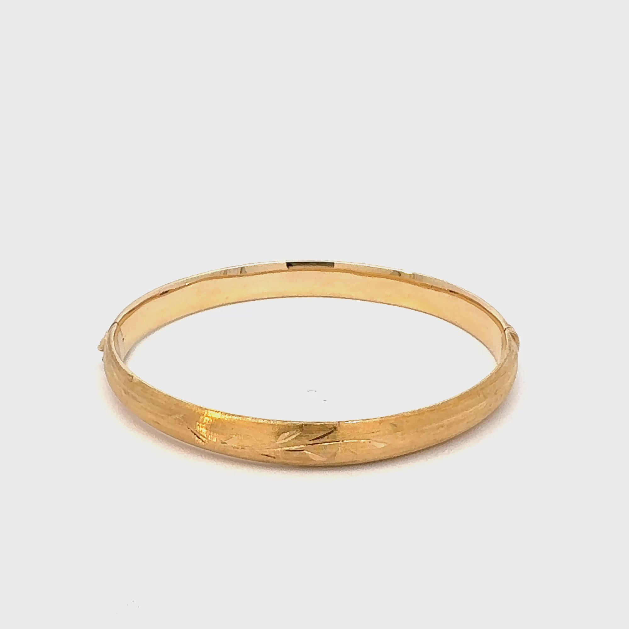 Bracciale rigido in oro giallo  (2128)