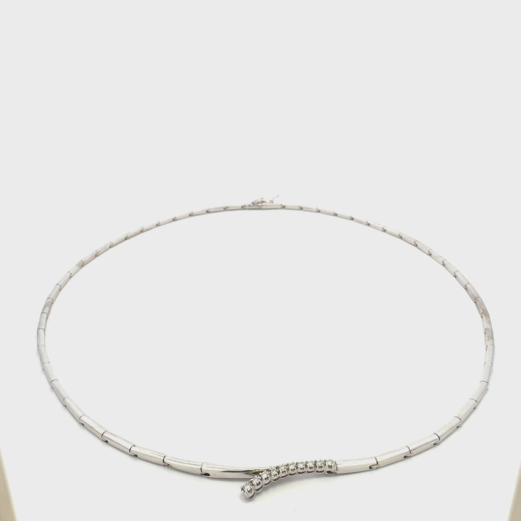 Collana in oro bianco (2156)