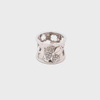 Anello fascia in oro bianco Salvini (M2600)