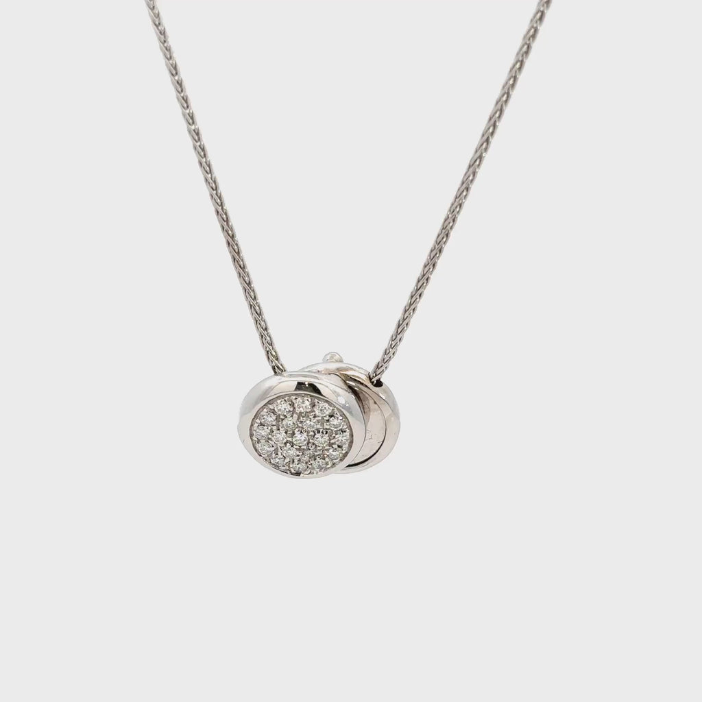 Collana in oro bianco Damiani (1406)