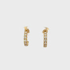 Orecchini in oro bianco e diamanti (2196)