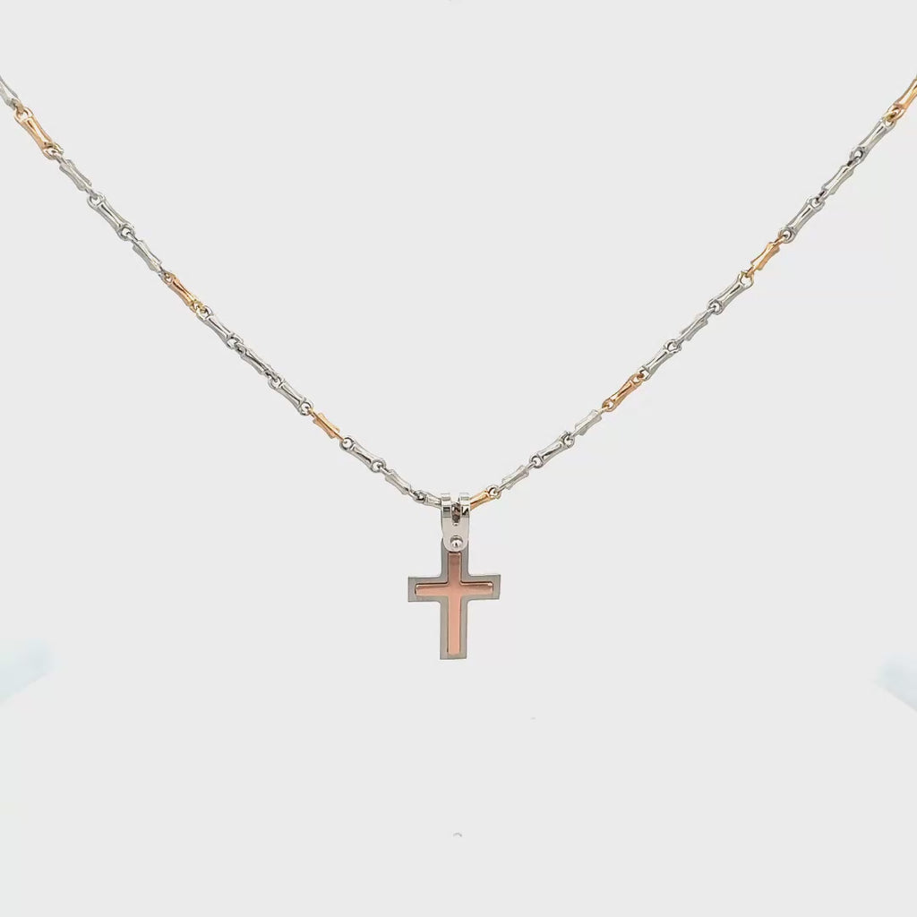 Collana in Oro  Ciondolo Croce (2206)